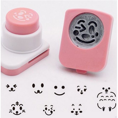 Smiley Nory Cutter - Cetakan Nori untuk Hiasan Bento