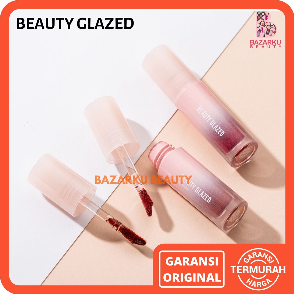 Beauty Glazed Lip Glaze Water Sensitive Soft Fog Lip Gloss Beauty Glazed Lip Tint Beauty Glazed Lipstick Beauty Glazed Lipstik Beauty Glazed