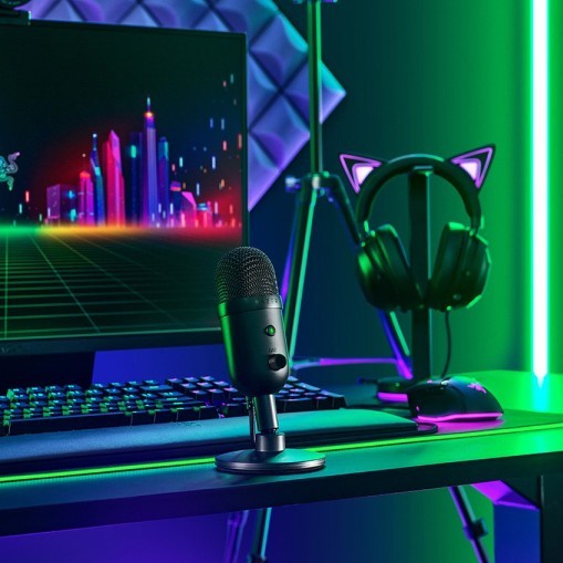 Razer Seiren V2 X USB Microphone for Streamers Gaming Microphone