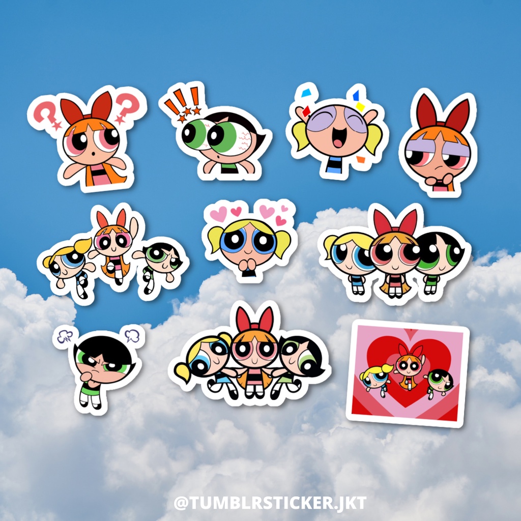 

STICKER AESTHETIC PowerPuffGirl Pack | STICKER TUMBLR LAPTOP | STICKER AESTHETIC HP JURNAL | STICKER CASE HP