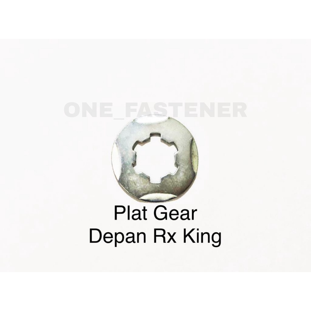 50 pcs Plat Gear Depan RX King kleman klem Ring gear depan rxs yz125b