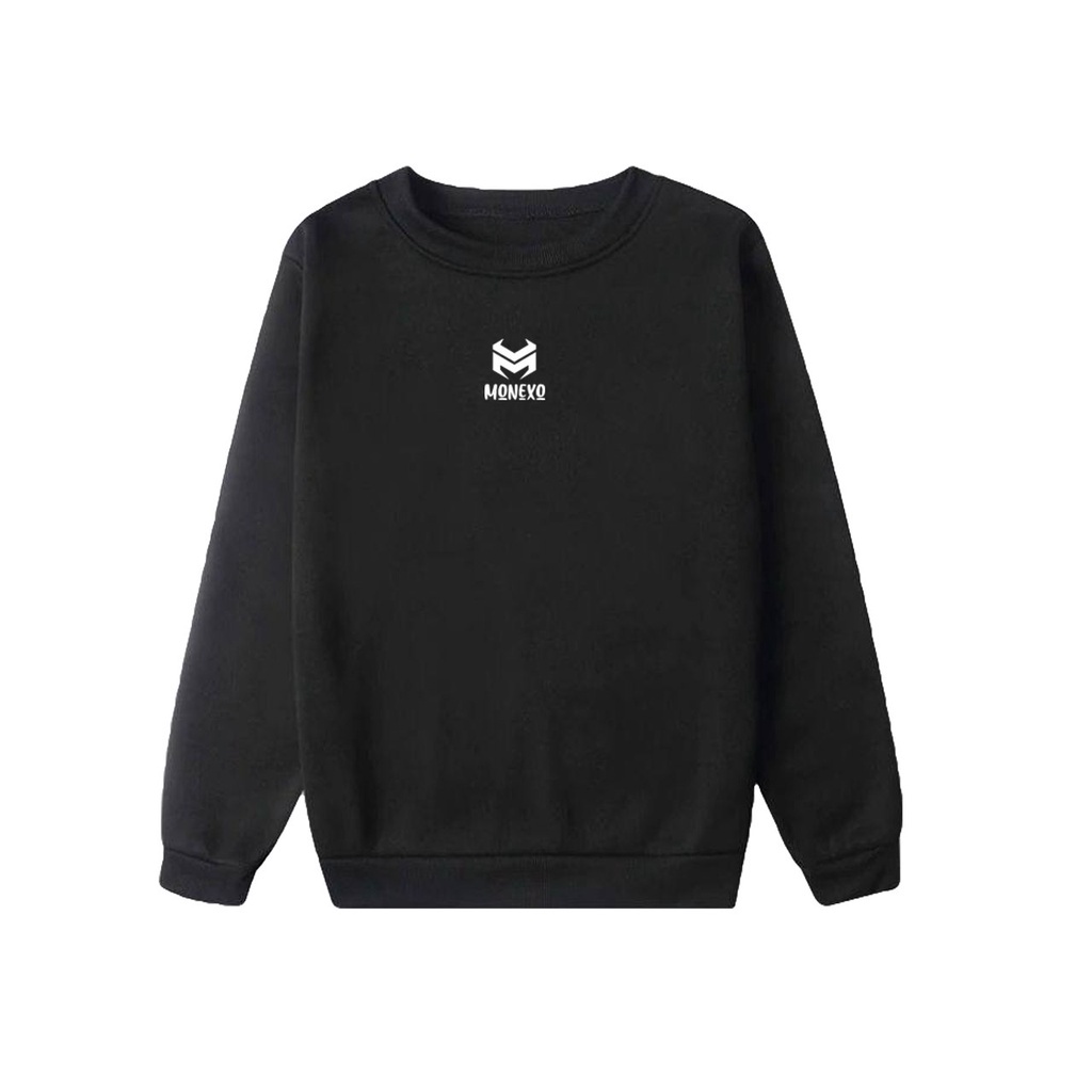 NEW OFFICIAL - COD Sweater Crewneck Kualitas Premium Sweater Pria Sablon Monexo