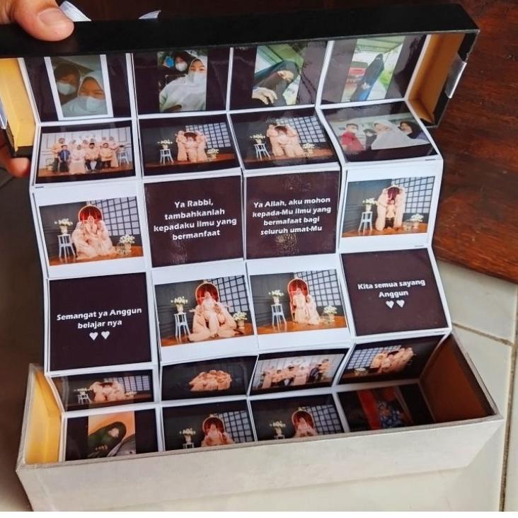 Borong Promo Gift Foto box/Kado Memory Box/BISA COD/100% Hard box/No PO/Langsung Kirim/PACKING FULL BUBBLE WARP + KARDUS