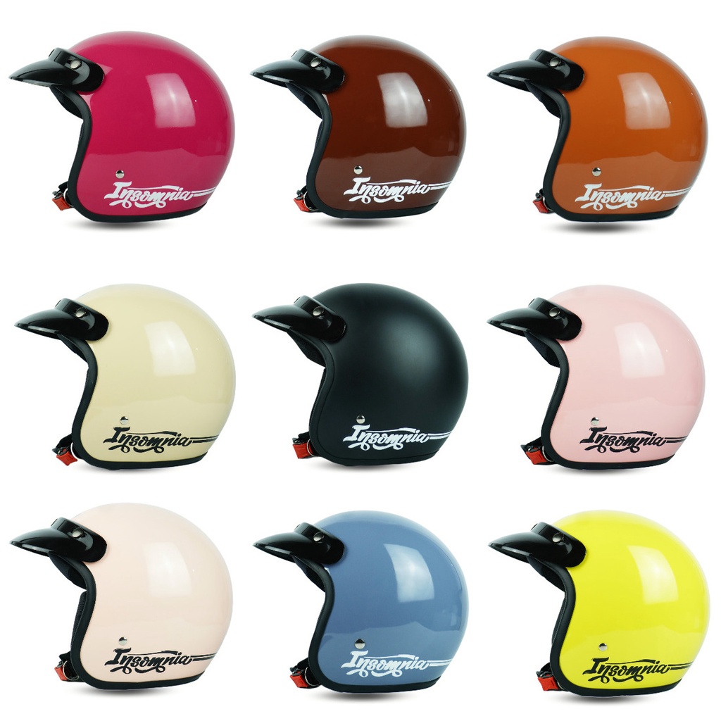 Helm Bogo Retro Dewasa Pria Wanita  SNI Terbaru