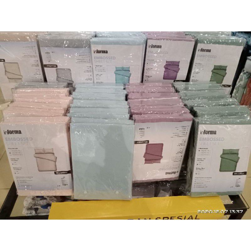 Sprei polos embos informa