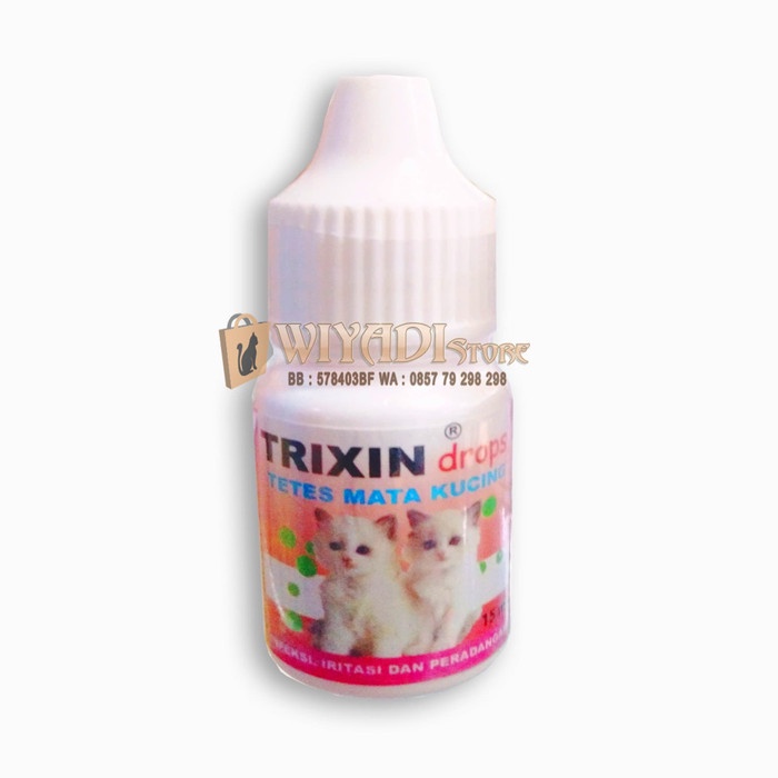 TERBARU Obat tetes Sakit Mata Merah Berair Belek Anak Kucing Kitten Trixin Cat