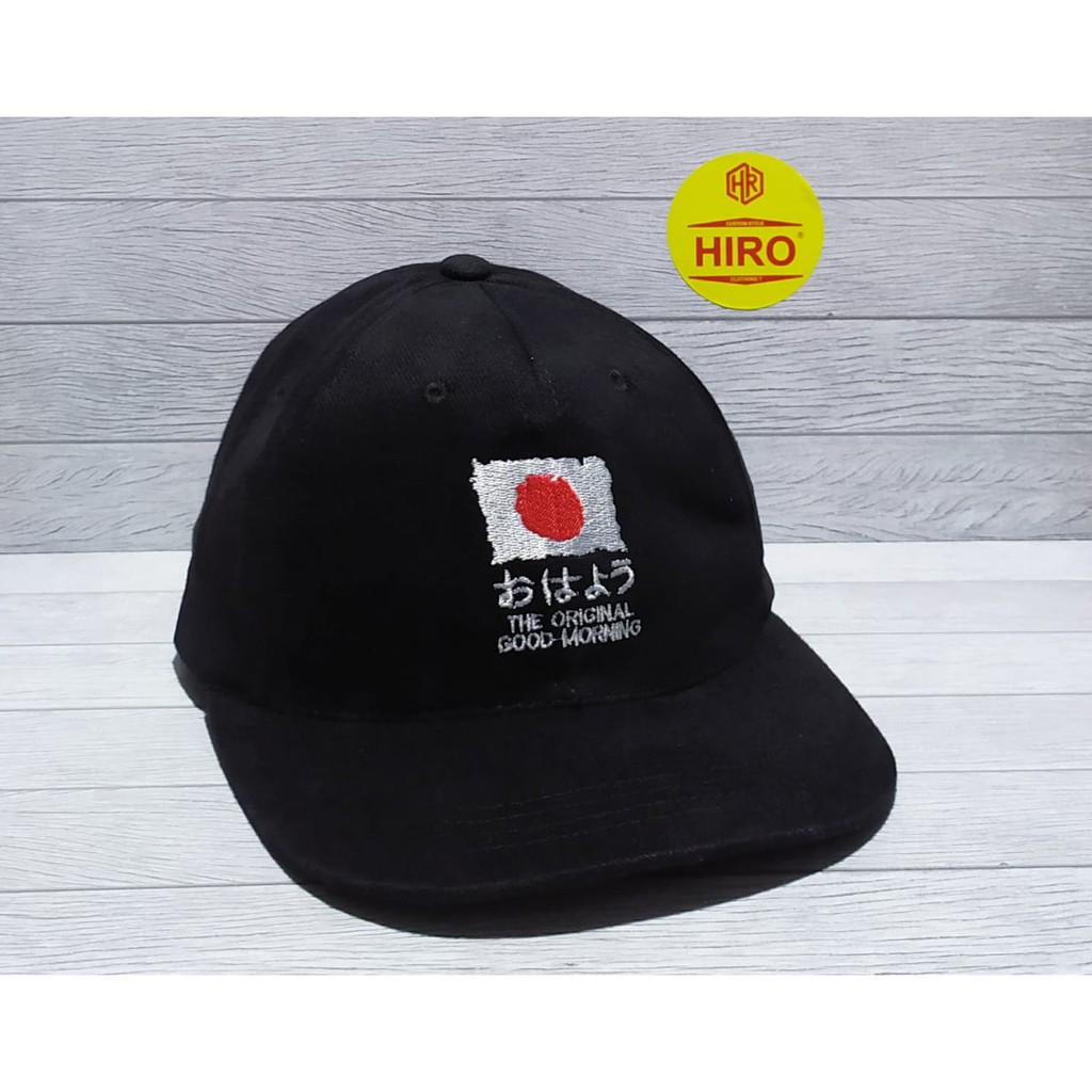 [COD]Topi Baseball Bordir Cap Hiro New Model/Topi Distro Pria/Topi Distro Terlaris