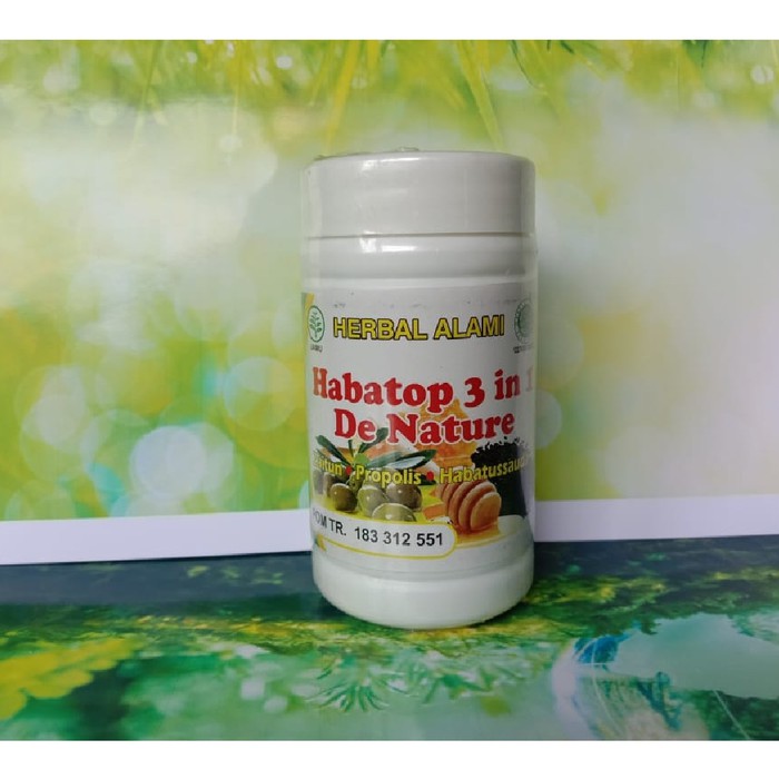 Kapsul Habatop 3in1 De Nature