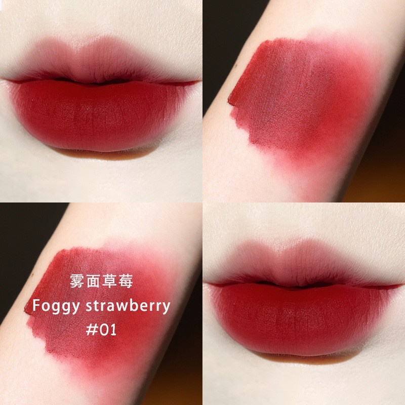 ( BISA COD )  100% ORIGINAL - LAMEILA Matte Lipstick Liquid Korean Lipstik Lip Glaze Korean Lip Gloss Waterproof MURAH/Lipstick Murah/Lipstick Mate/Lipstick Remaja