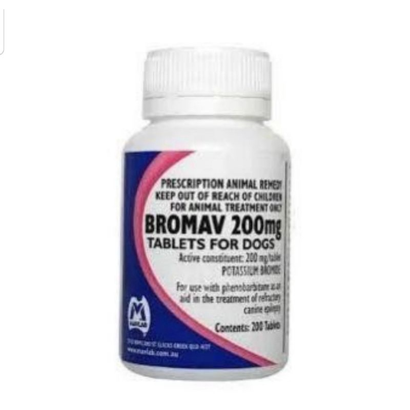 Bromav untuk anjing epilepsi harga per 10 tablet