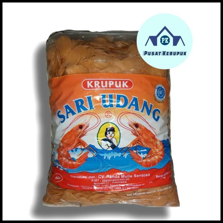 

Kerupuk Sari Udang/Krupuk Sari Udang Mentah 5 Kg/Bal