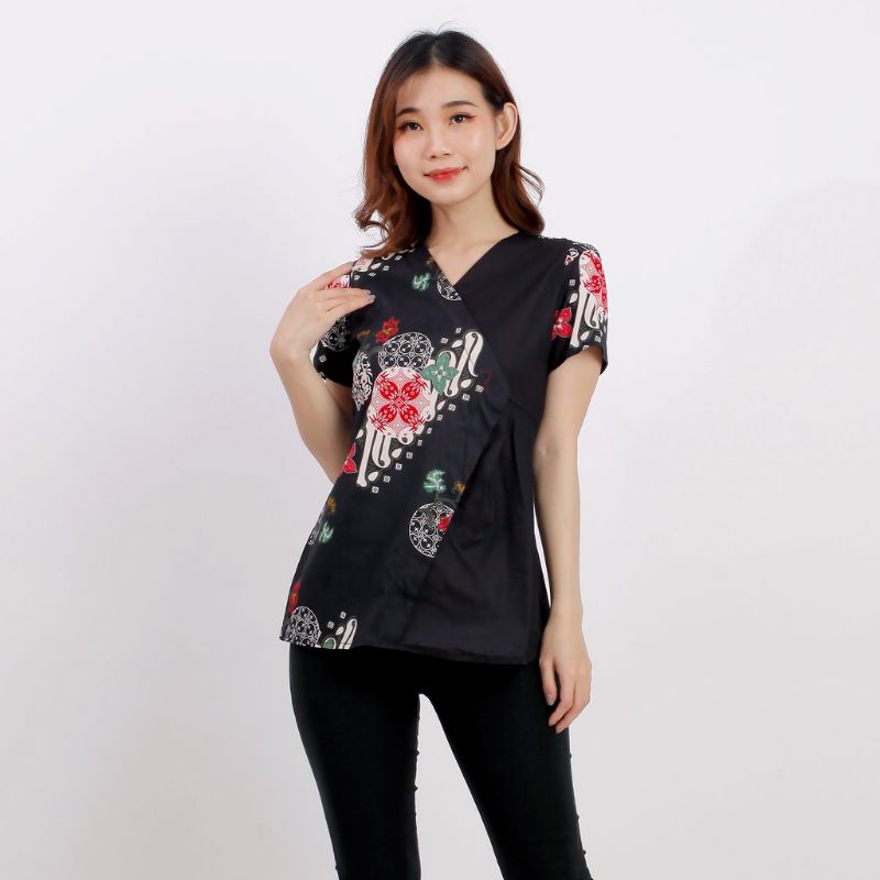 Batik wanita - Atasan blouse batik wanita fashion 309