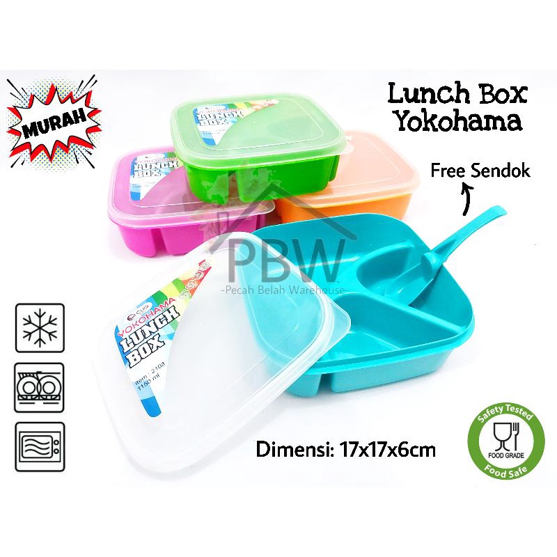 Tempat Makan Anak / Lunch Box Yokohama Clio / Hampers Ultah / Souvenir Ultah