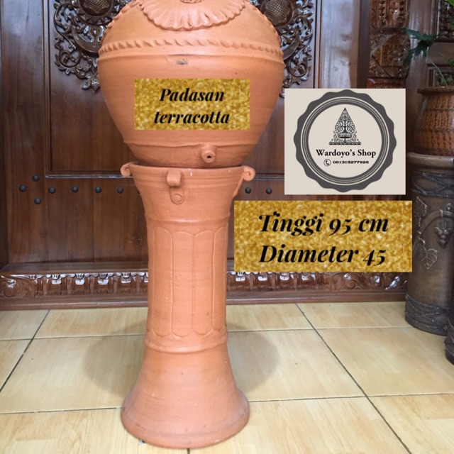 Padasan terracotta  wadah air mancur Utk wudhu