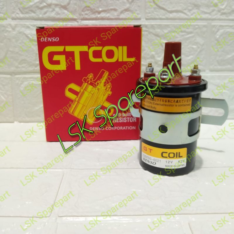 Coil Koil Ignition Pendek Kijang 5K - 7K GT Denso Original Japan
