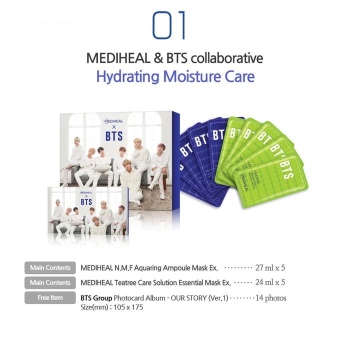 

MEDIHEAL X BTS SPECIAL COLLABORATION SET [SPECIAL EDITION]