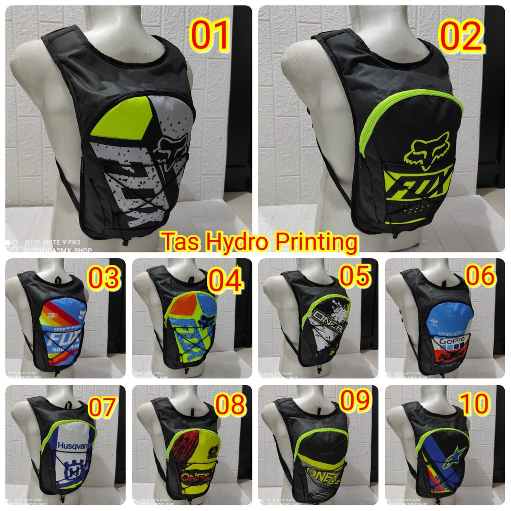 Tas Hydro - Tas Gendong - Tas Trail Cross - Tas Sepeda - Tas MTB Downhill - Tas Tabas Adventure