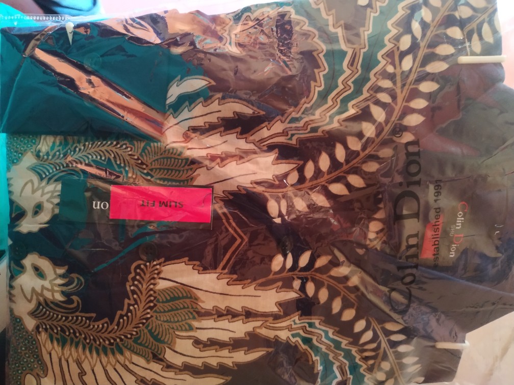 Kemeja Batik Pria Slim Fit Baju Batik Slim Fit Lengan Panjang Ckl17