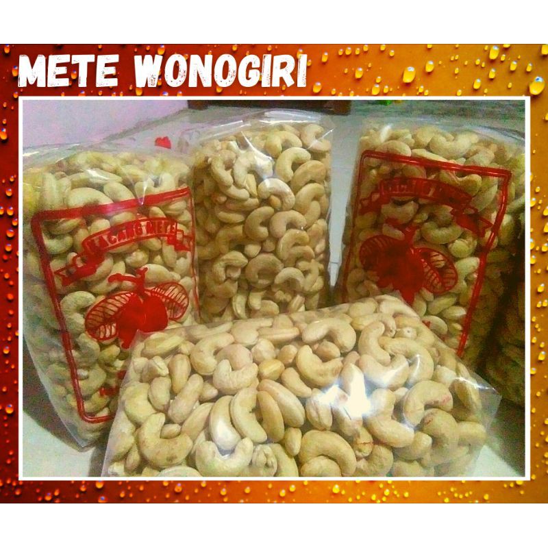 

Kacang Mete Mede Mente GORENG SUPER Wonogiri Murah Grosir Ecer 1 Kg