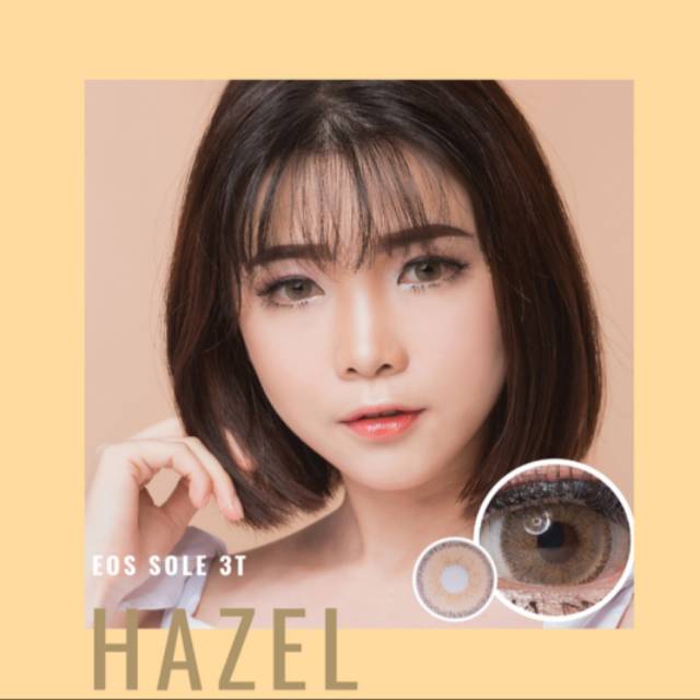 SOFTLENS EOS SOLE  3T HAZEL