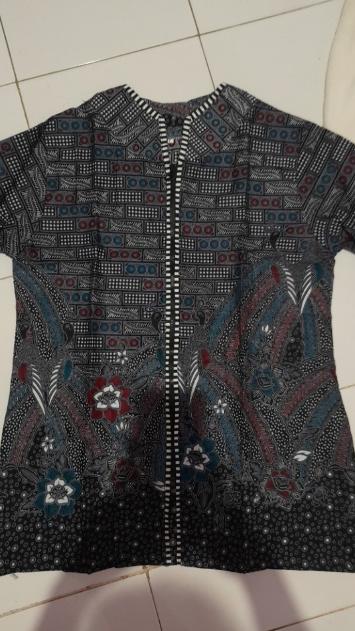 Maura Couple - Sania Ruffle Batik Couple Ori Ndoro Jowi Garansi Termurah Shopee -  Batik Modern Solo