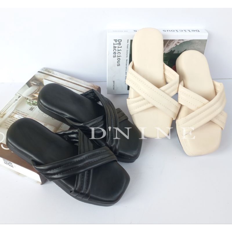 Sandal Wanita Sandal flatporm wedges  ringan dan empuk AR 06