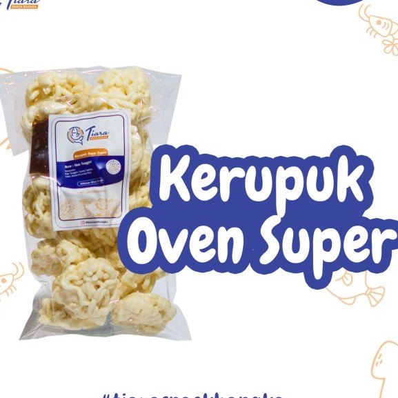 

NEW Krupuk Kerupuk Oven Ikan Tenggiri Super Asli Bangka Tiara Snack Bangka