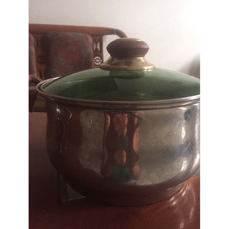 PanciOxone.Ori.Bahan:StainlessSteel &TutupPanciKaca