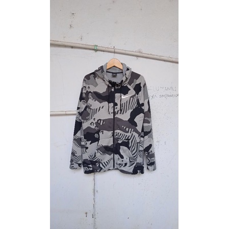 Zip Hoodie Jaket Nike Camo