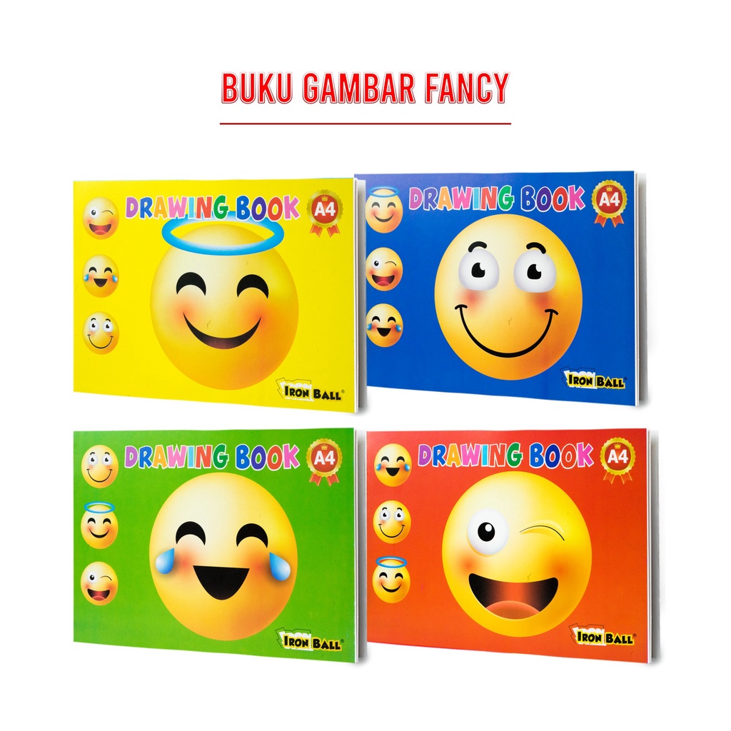 

Buku Gambar Anak Ukuran A4 Bermacam Varian Kartun dan Animasi