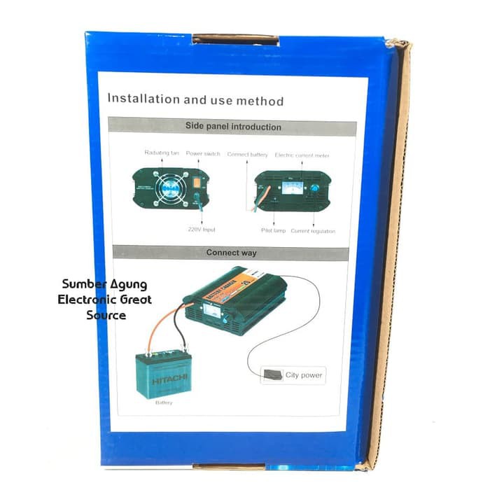 Sumura Battery Charger 20A Cas Aki SMR1220A Berkualitas Terjamin Kuali