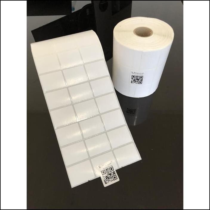 

LABEL STICKER BARCODE 33X25MM SEMICOATED(3 LINES ISI 5000PCS)CORE 1