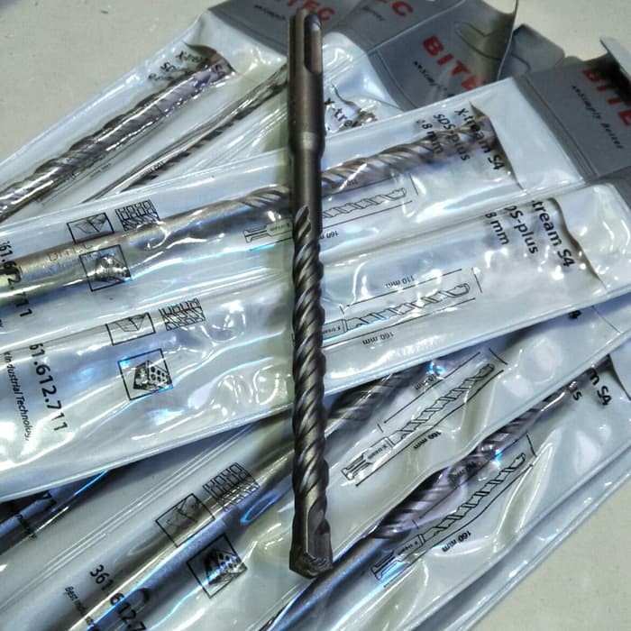 Mata bor tembok beton sds plus 8mm BITEC Sds + 8 x 160mm