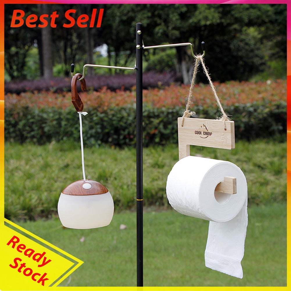 Outdoor Camping Paper Towel Rack Portable Roll Paper Napkins Storage Racks