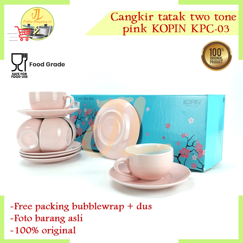 Jual Cangkir kopi set 6 pasang / tea cup / KPC-03 / cangkir gelas kopi