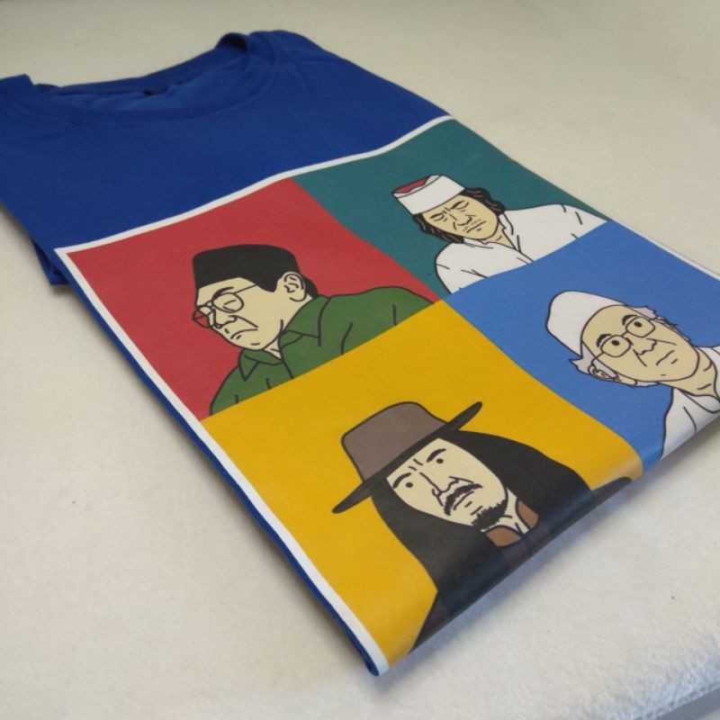 Kaos Punokawan, gus dur, cak nun, sujiwo tejo, Gus Mus