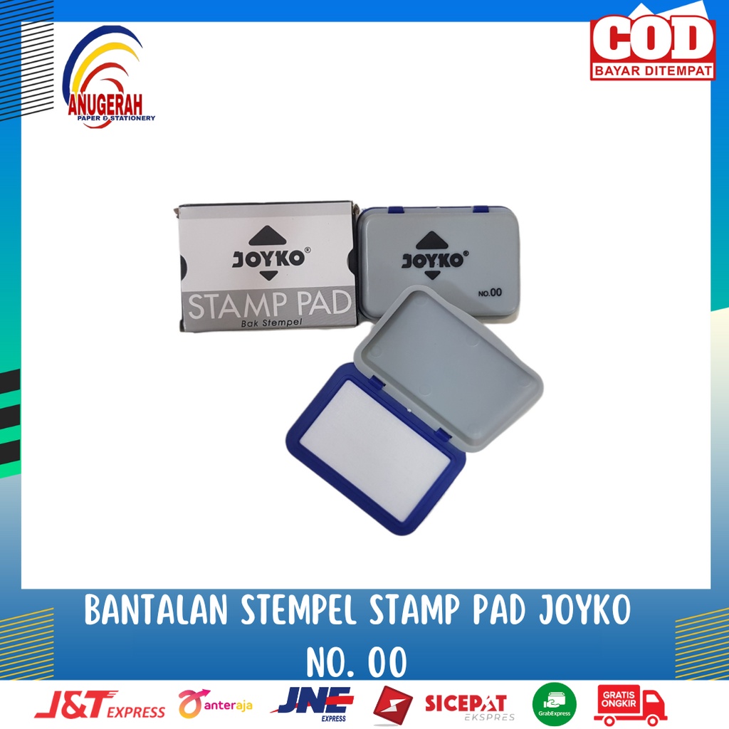 

Bantalan Stempel Stamp Pad Joyko No. 00 (PCS)