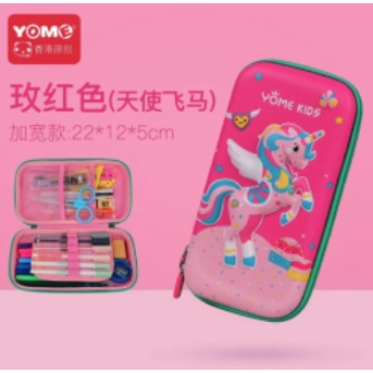 YOME KOTAK PENSIL EVA Hardcase ANIMAL World waterproof