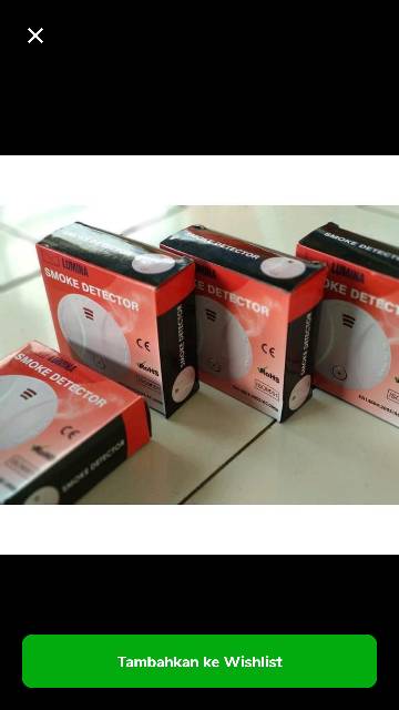 LUMINA Smoke Detector Asap Type ROHS Portable