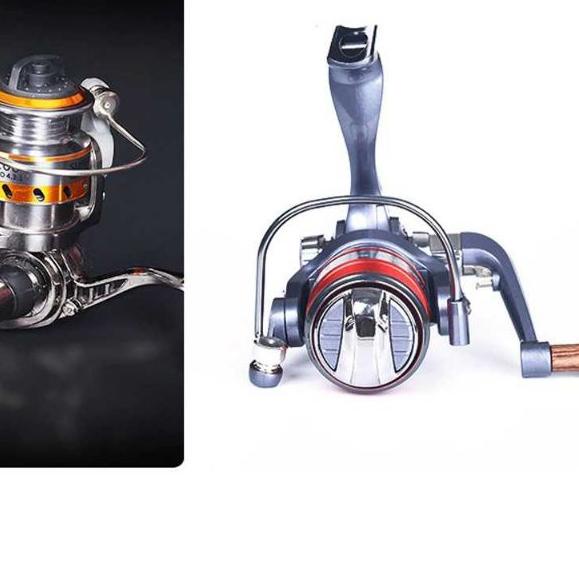 ✤ Reel Pancing Mini Rill Mini Reel Pancing Murah Reel Pancing Mini Spinning 4.3:1 Gear Ratio - MN100