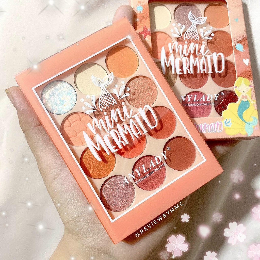 [Per Pc] Eyeshadow Anylady Mini Mermaid 12 Warna 807 Any Lady