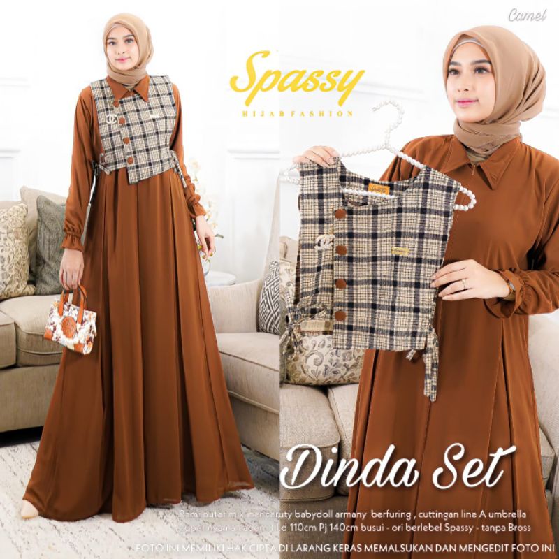 Dinda Set- Setelan baju Wanita dewasa dengan motif kekinian// produk ori by Spassy