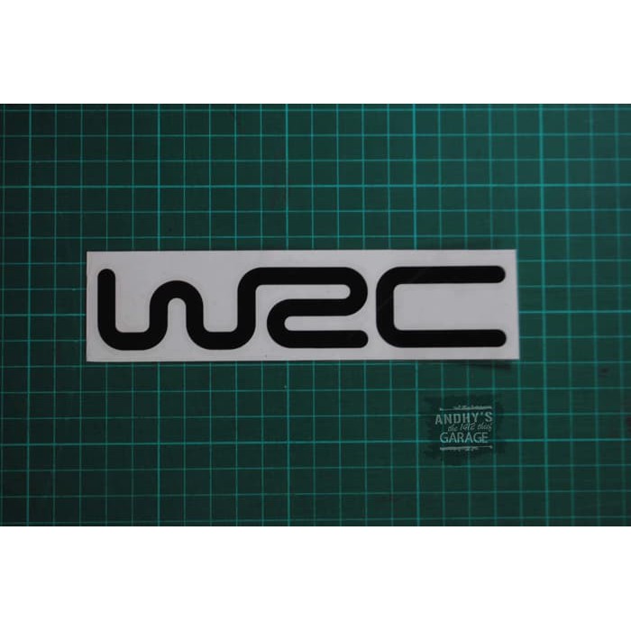 

Sticker / Stiker WRC World Rally Championship Logo