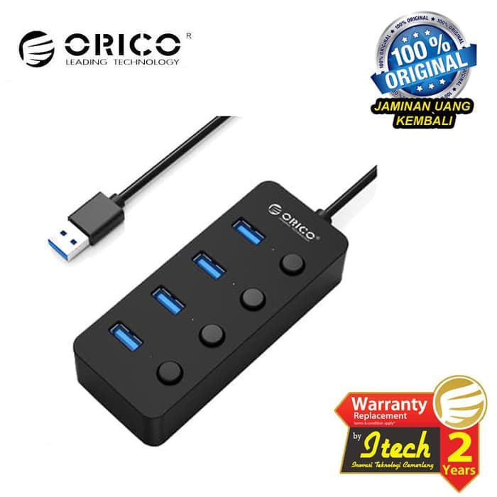 USB HUB 3.0 PROMO ORICO W9PH4 4 Port lubang