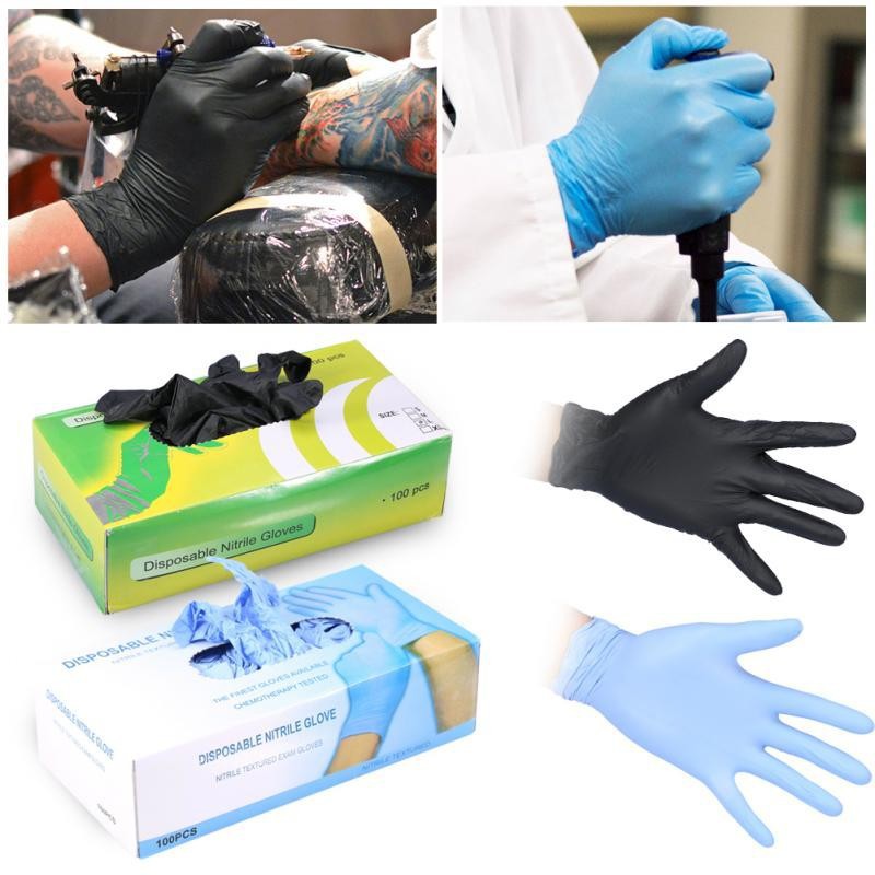 nitrile glove sarung tangan tato tattoo hand glove sulam alis suam bibir