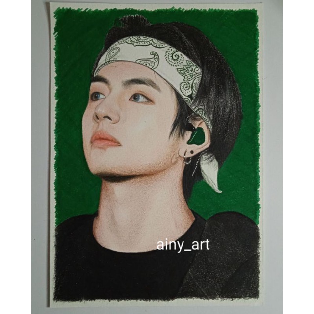 sketsa wajah BTS/custom