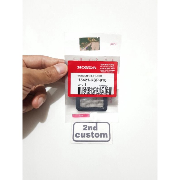 Saringan oli mesin ori Honda CB 150 R K15g All New CB150R LED CB150 Original screen oil filter