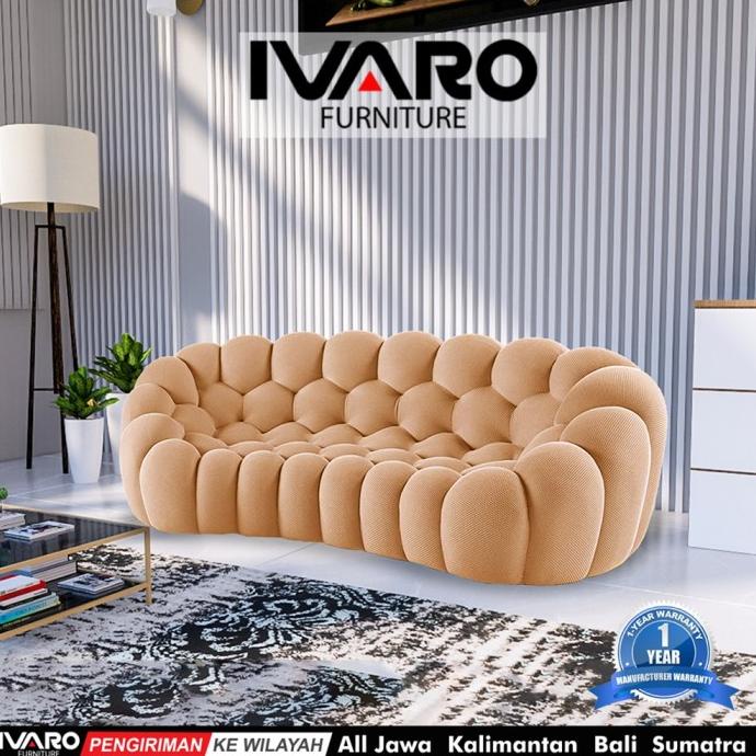 Sofa Seater Oishin Ivaro --Terbaru--