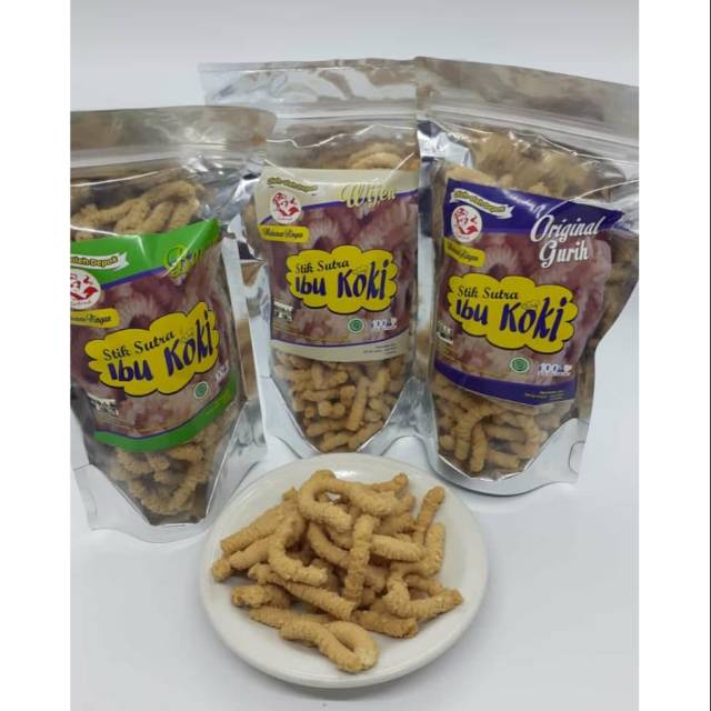 

STIK SUTRA "IBU KOKI" rasa KEJU