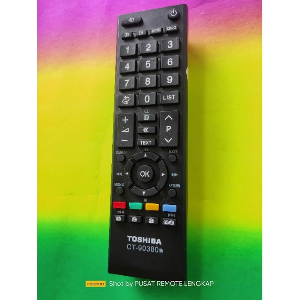 Remote TV LED LCD Toshiba Langsung Pakai. Grade Original